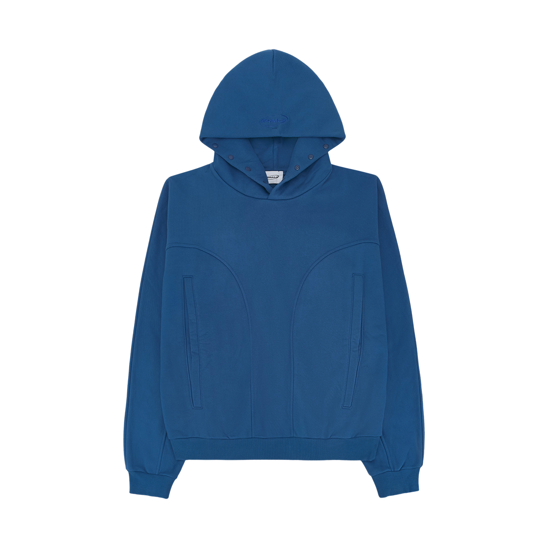 그레일즈 지오메트리 후드 아주리 블루(Grailz Geometry Hoodie Azzuri Blue)