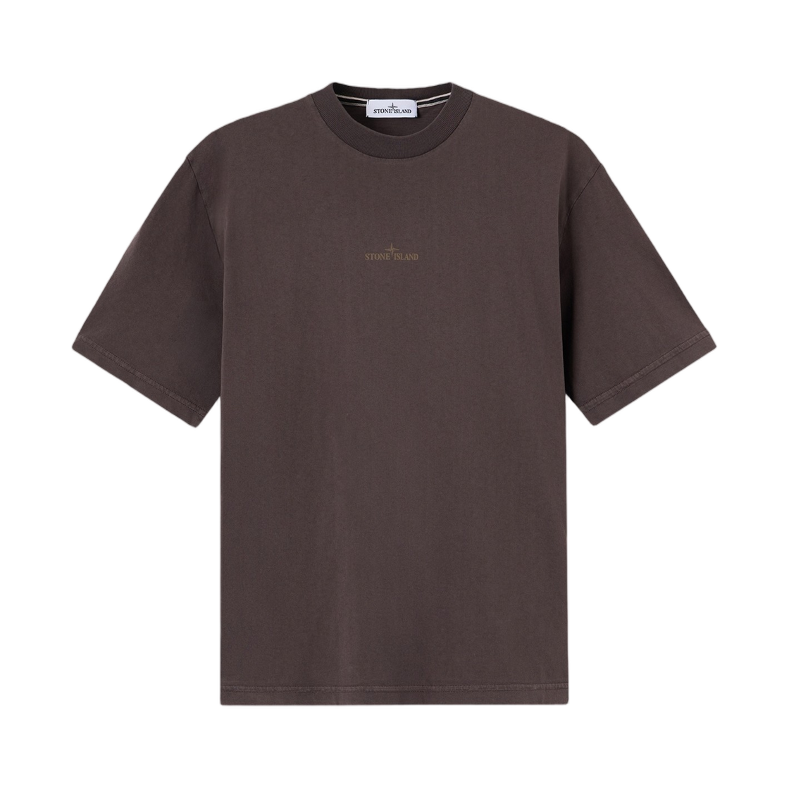 L2S1521000-01S0E19-V0011 Stone Island 2100001 Organic Cotton Jersey Regular-Fit T-Shirt with Camo Print Burgundy - 26FW