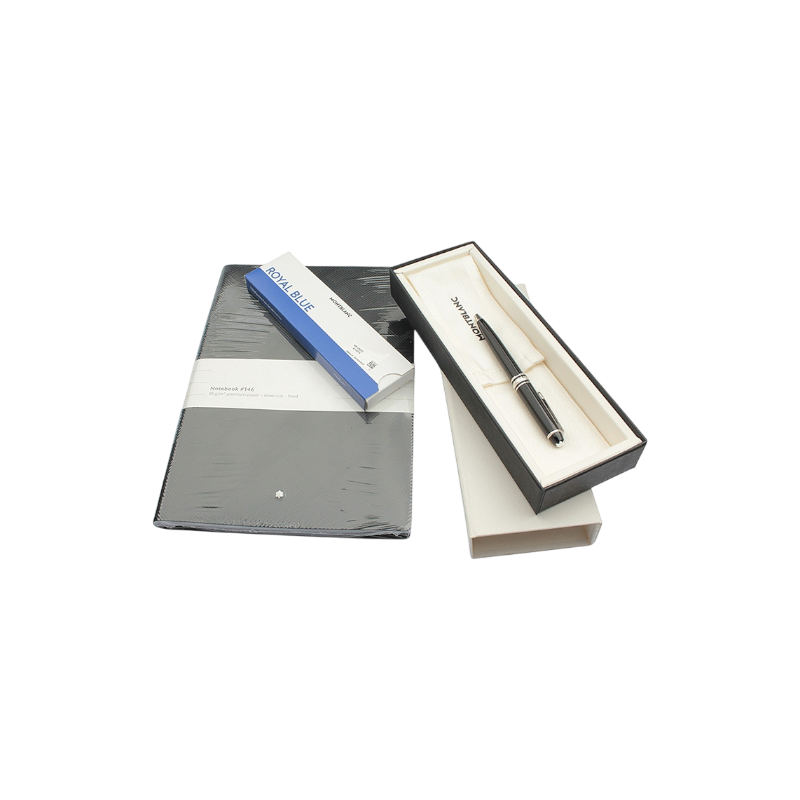 ITKFJIDCFHKW Montblanc Meisterstück Classic Pen and Notebook Set