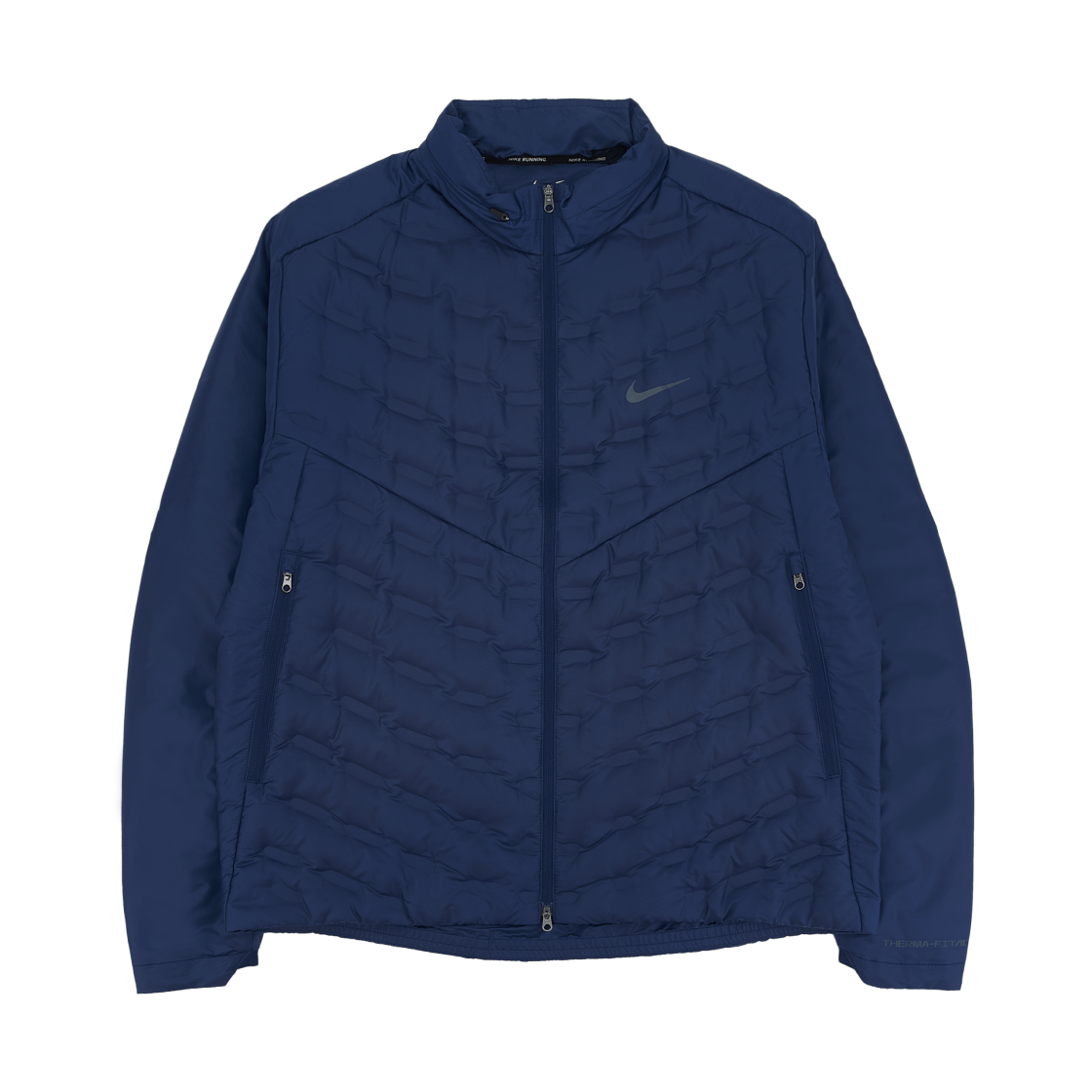 FB7557-492 Nike Therma-Fit ADV Aeroloft Repel Down Running Jacket Blue Void - Asia