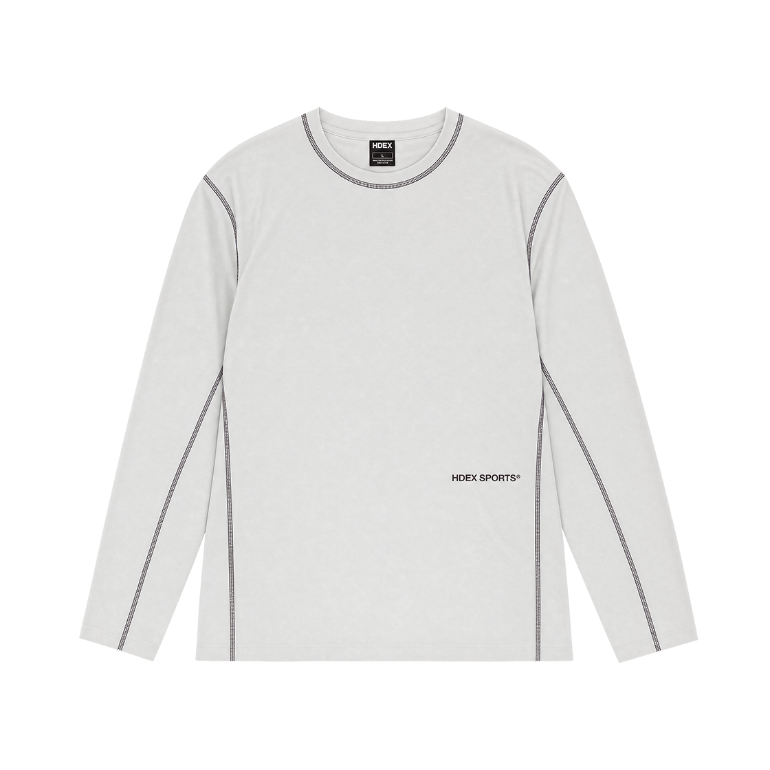 H1AM3USTL08ACR HDEX EZ Prime Tencel Long Sleeve Ash Cream