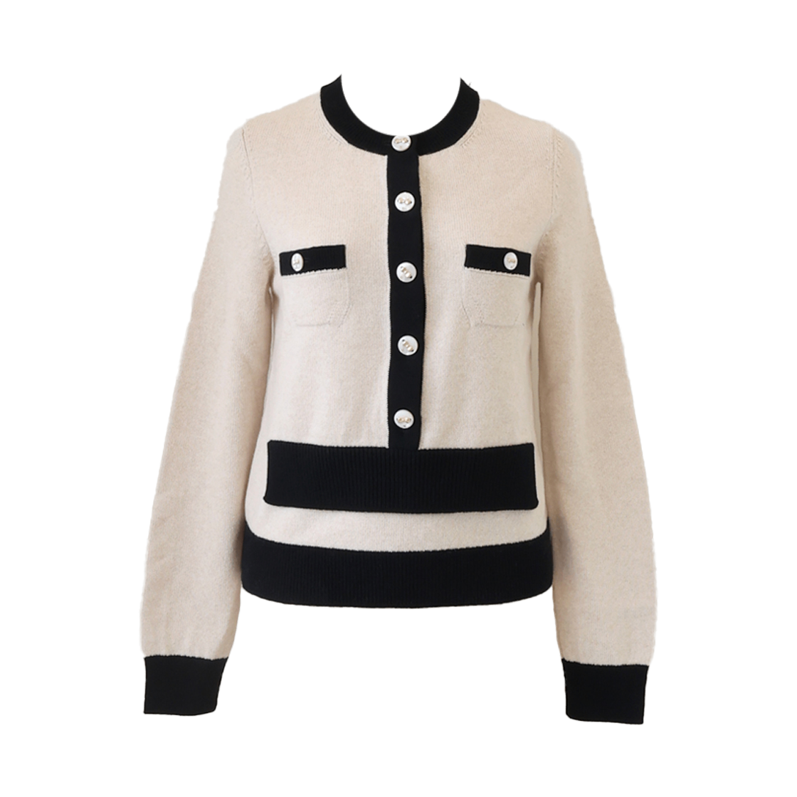 ITWTSGPRVOK4 Chanel 25K Cashmere Pullover Knit Sweater