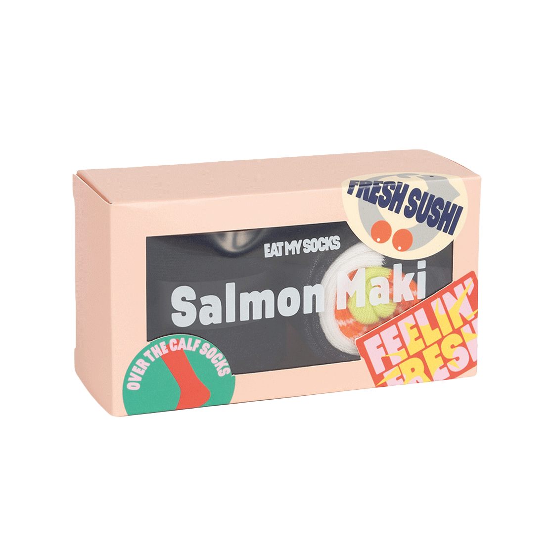 3D Salmon Maki Eat My Socks 3D Salmon Maki