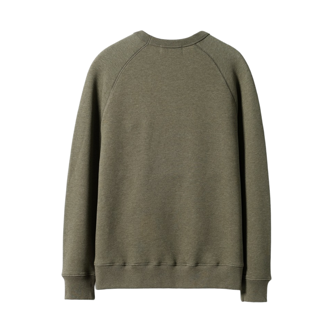 건지울른스 프렌치테리 나그랑 스웻셔츠 올리브(Guernsey Woollens French Terry Raglan Sweatshirt Olive) - 2