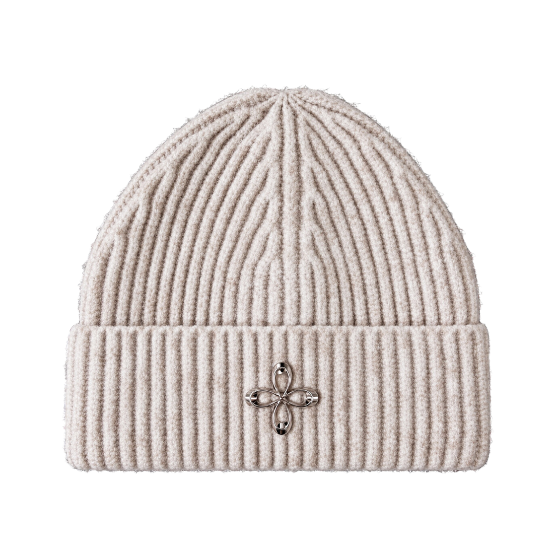 [주문제작] 써저리 클로버 로고 비니 버전.3 오트밀([주문제작] Surgery Clover Logo Beanie Ver.3 Oatmeal)