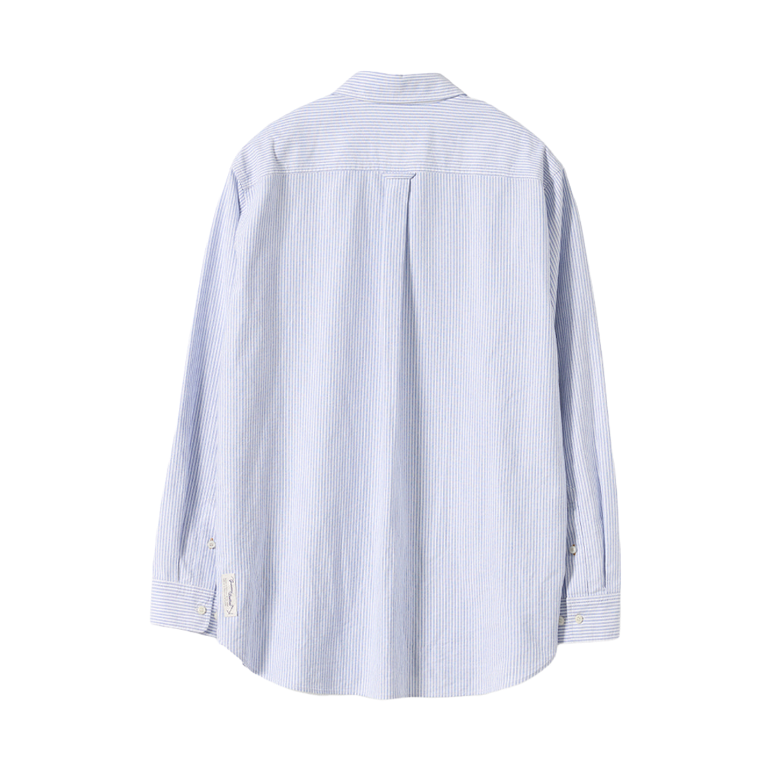 건지울른스 옥스포드 브리티쉬 아미 셔츠 블루 스트라이프(Guernsey Woollens Oxford British Army Shirt Light Blue) - 2