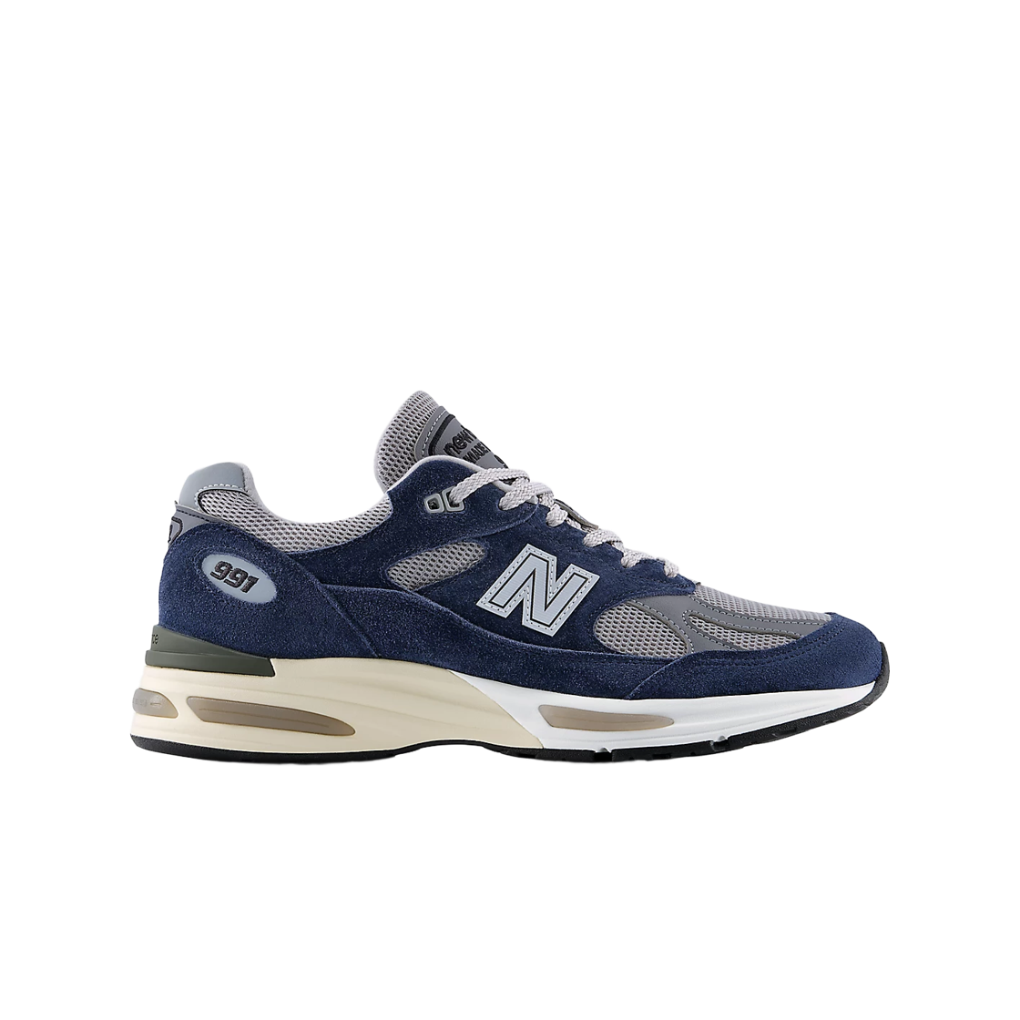 U991NA2 New Balance 991v2 Made in UK Insignia Blue Alloy