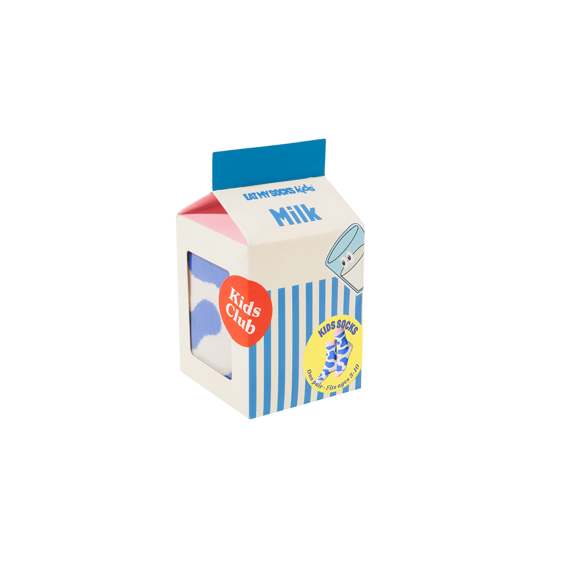 잇마이삭스 3D Milk 우유 키즈양말(Eat My Socks 3D Milk Kids) - 3