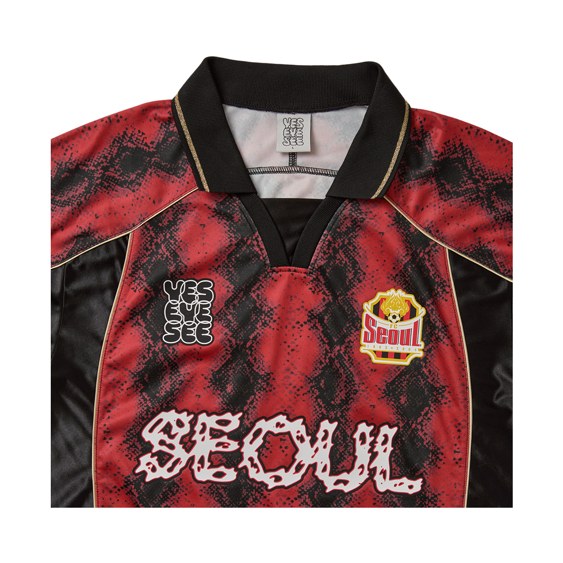 [KREAM 단독] 예스아이씨 X 에프씨서울 홈 저지 레드([KREAM 단독] YESEYESEE X FC SEOUL S/S Home Jersey Red) - 3