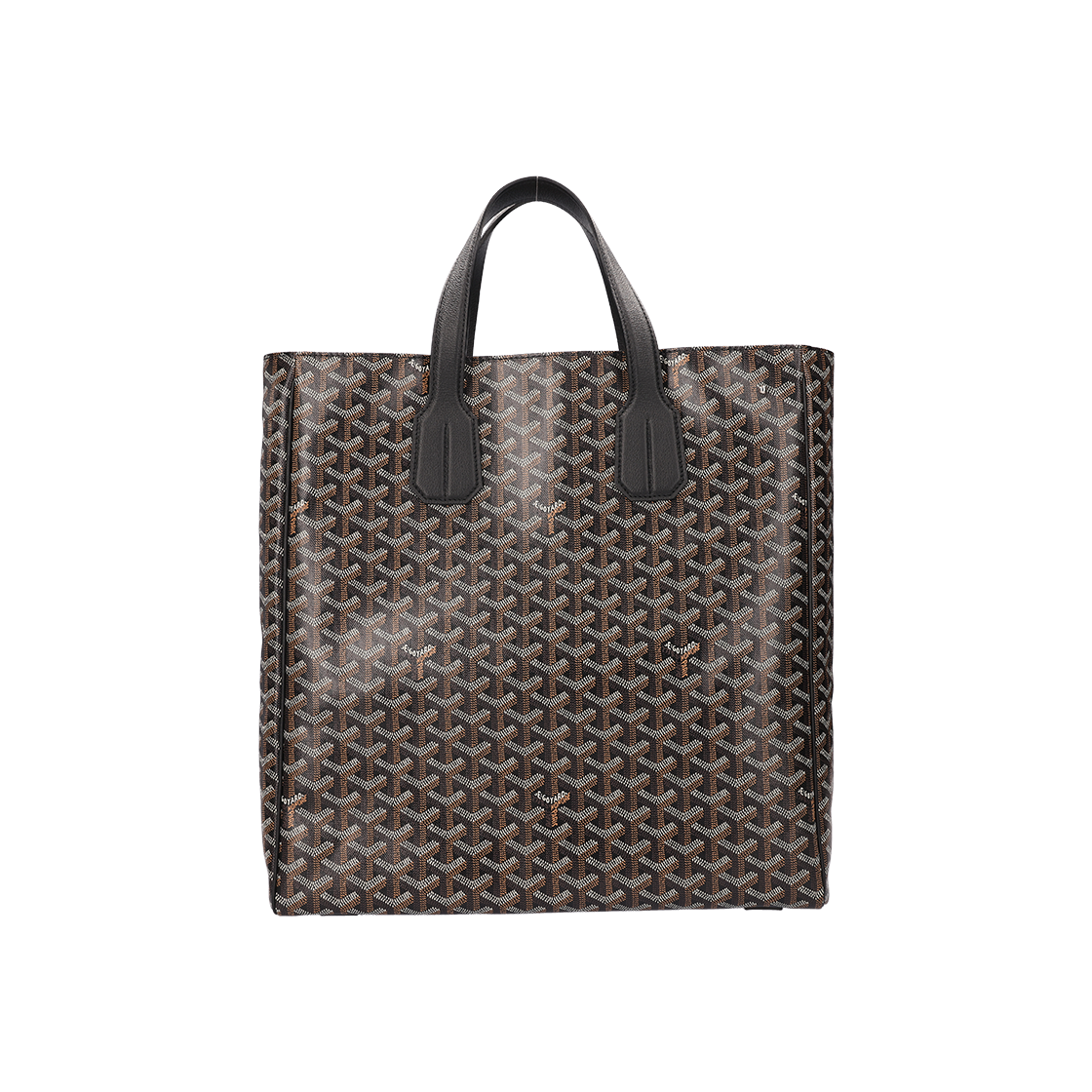 IT6JF25L84Q9 Goyard Voltaire Bag Canvas Black