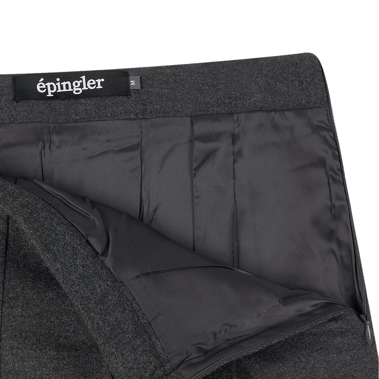 에핑글러 우먼 쇼트 플리츠 스커트 울 그레이 - 26FW(Epingler Women Short Pleated Skirt Wool Grey - 26FW) - 3