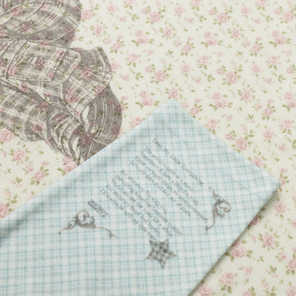 언스테디마켓 스타더스트 나그랑 롱슬리브 플라워(Unsteady Market Stardust Raglan LS Tee_Flower) - 4