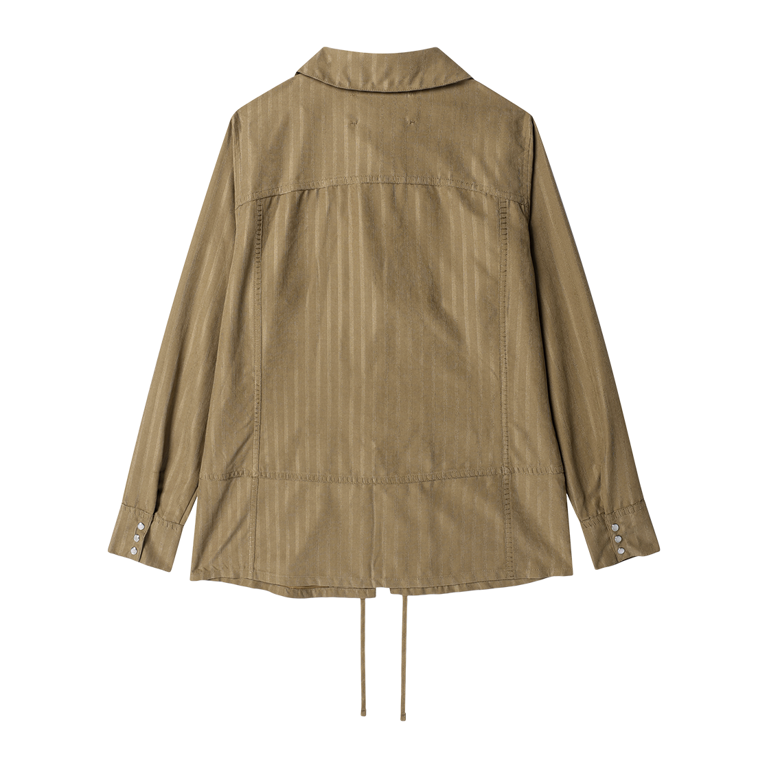 더바이닐하우스 웨스턴 타이드 스웨이드 셔츠(W) 브라운(Thevinylhouse Western Tied Suede Shirts(W) Brown) - 2