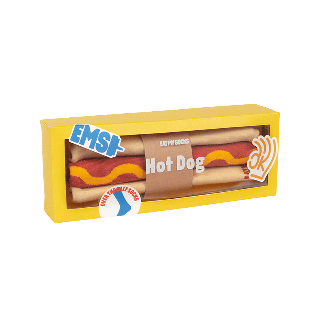 3D Hot Dog Eat My Socks 3D Hot Dog