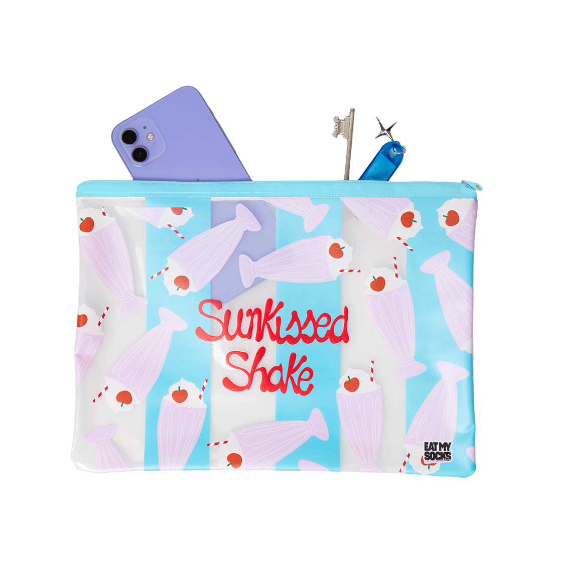 Milk Shake PVC Bag Eat My Socks Mlik Shake PVC Bag