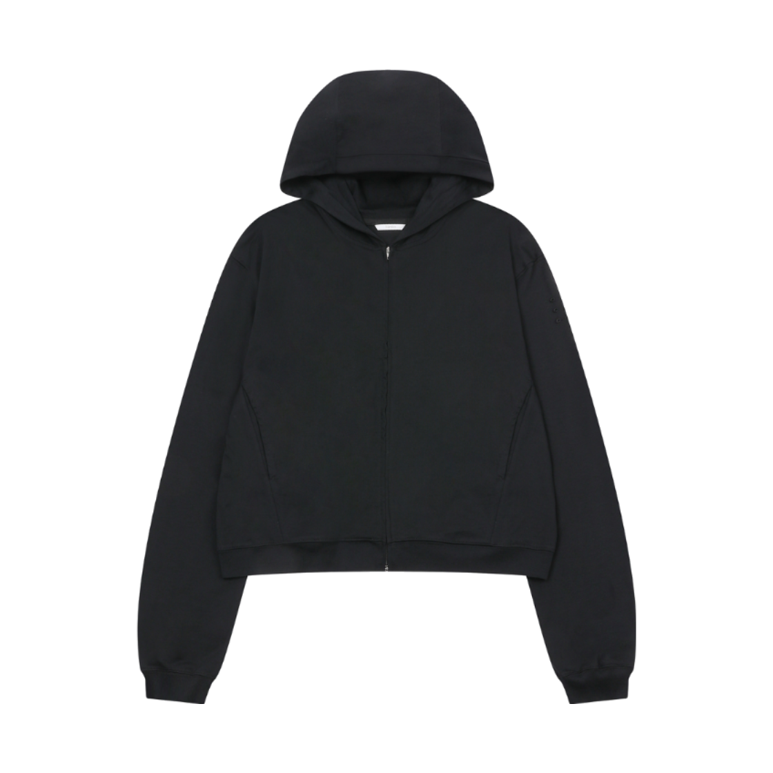 26FW-BCG-ZH-001-BK 9umiko Bcg Zip-Up Hoodie Black