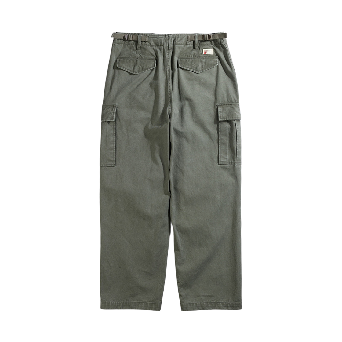 건지울른스 워시드 브리티쉬 아미 필드 팬츠 올리브(Guernsey Woollens Washed British Army Field Pants Olive) - 2