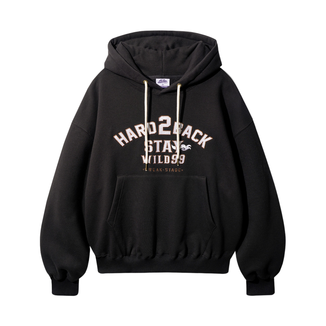 ISHD9212_black_29 PUNCHLINE Break Stage Hoodie Black ISHD9212
