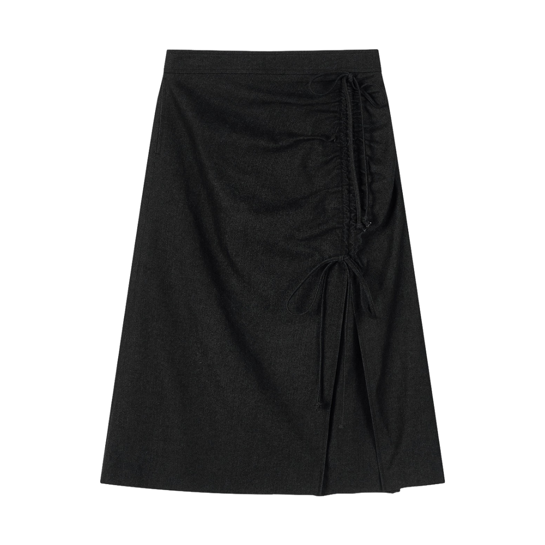 KW6DSKSEP09BK Epingler Women Ribbon Shirring Skirt Black - 26FW