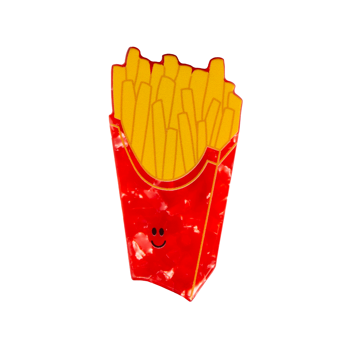French Fries Hair Clips Eat My Socks  French Fries Hair Clips