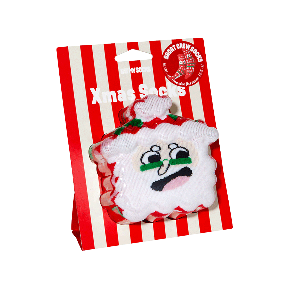 3D Xmas Santa Eat My Socks 3D Xmas Santa