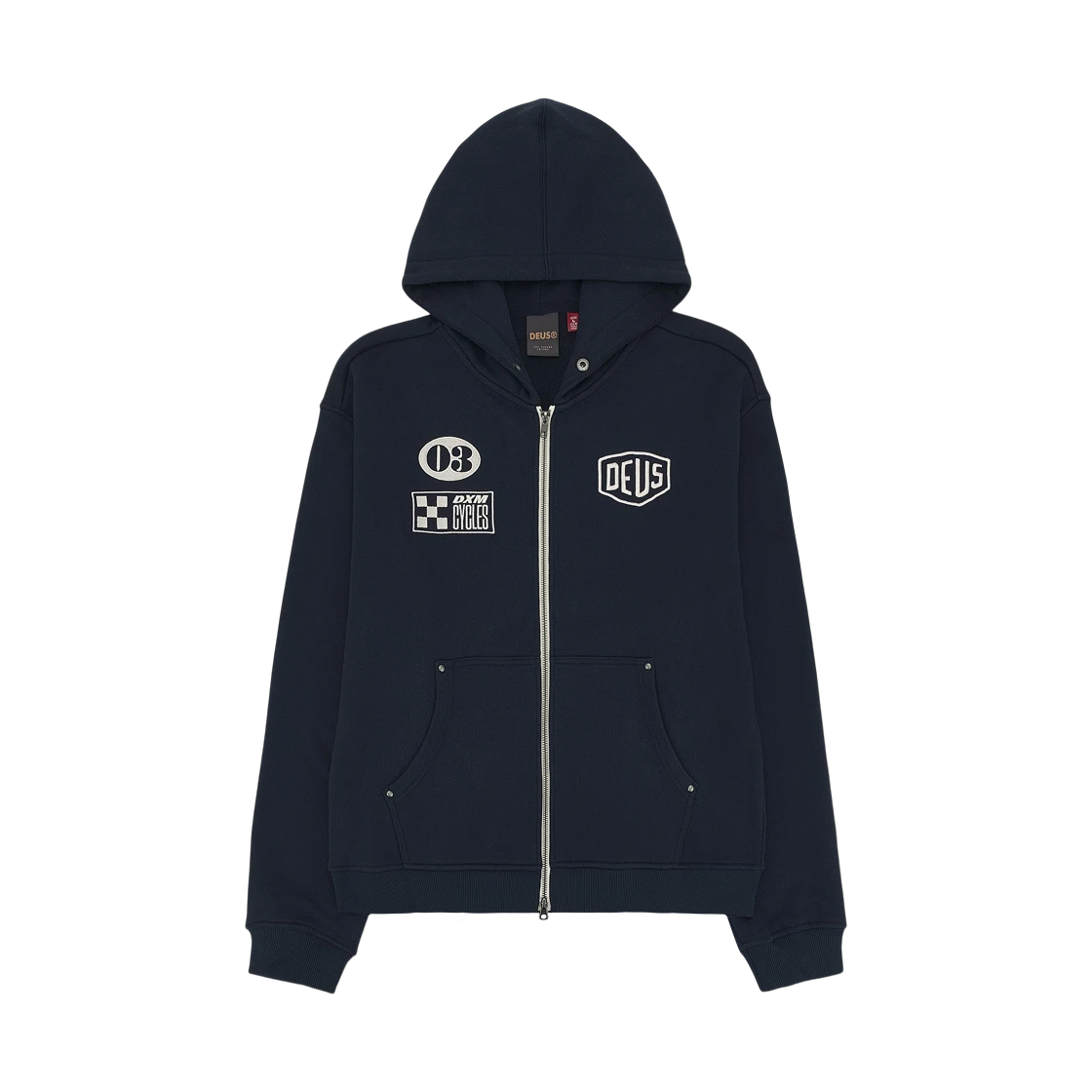 Deus Ex Machina Deus Ex Machina Custom Zip Hoodie Dark Navy · M