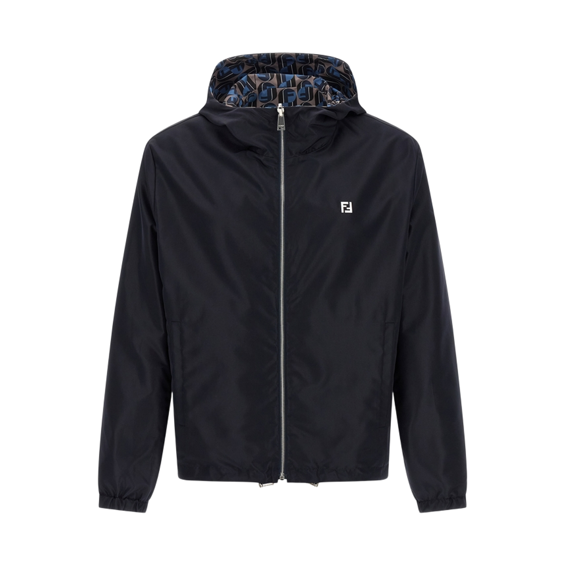 FAA615AVIEF0QG0 Fendi Nylon Blouson Grey