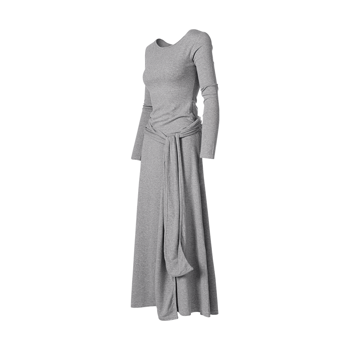 더바이닐하우스 드레이프 맥시 원피스(W) 그레이(Thevinylhouse Draped Maxi One-Piece(W) Grey) - 2