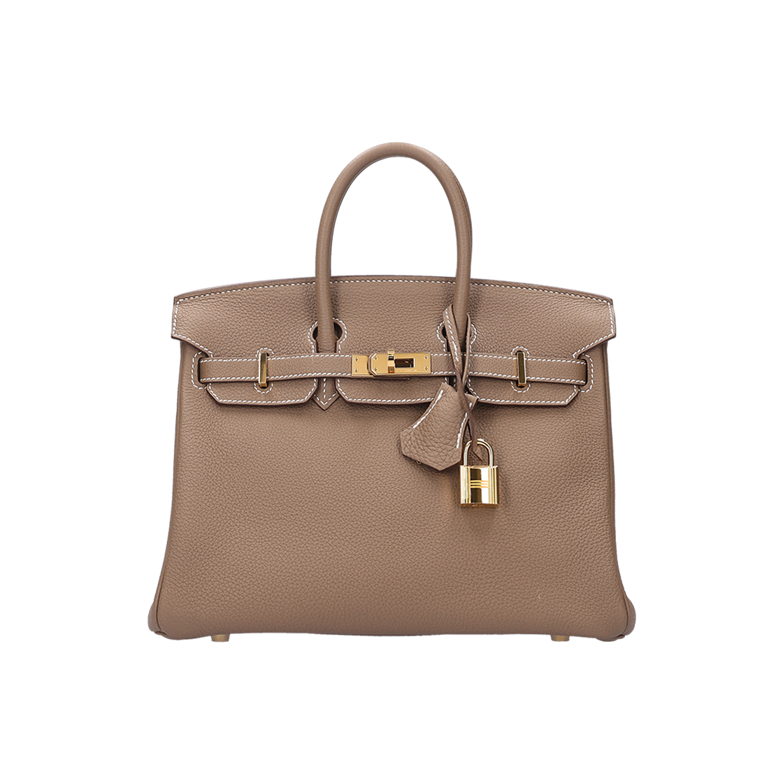 ITLCVIR9CTWE Hermes Birkin 25 Bag Togo & Etoupe