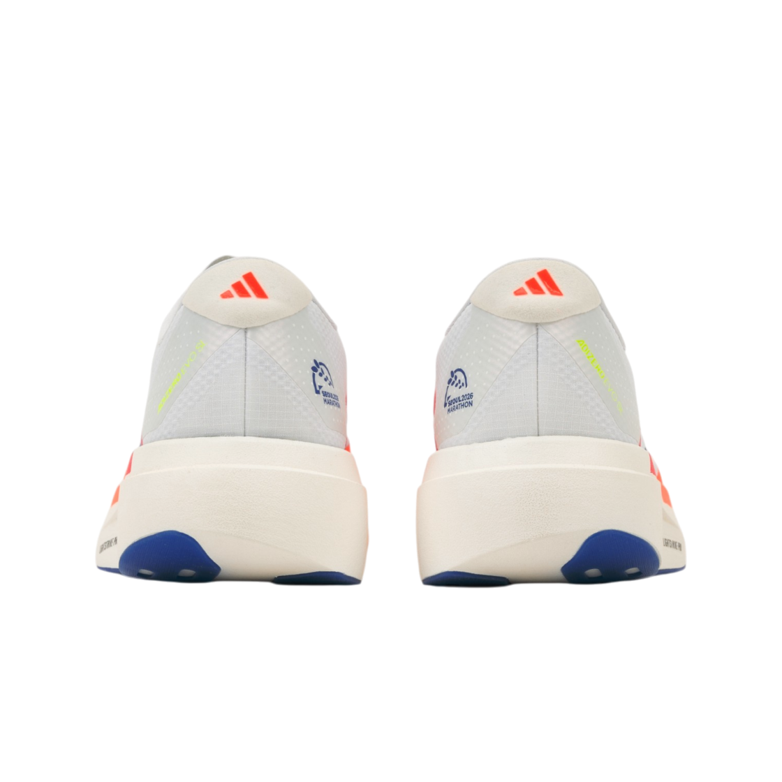 아디다스 아디제로 EVO SL 우븐 클라우드 화이트 루시드 레드(Adidas Adizero Evo SL Woven Cloud White Lucid Red) - 6