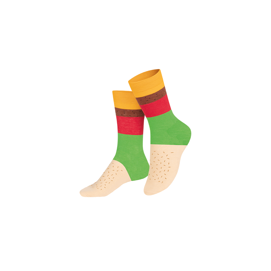 잇마이삭스 3D Cheese Burguer 치즈버거 키즈양말(Eat My Socks 3D Cheese Burguer Kids) - 2