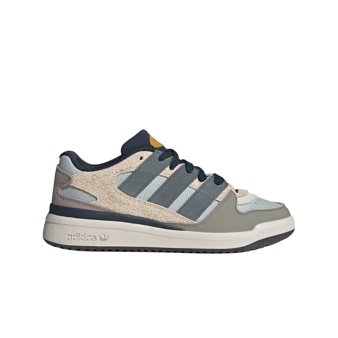 JP9211 Adidas Forum Puffed Wonder Silver Blue Oxide