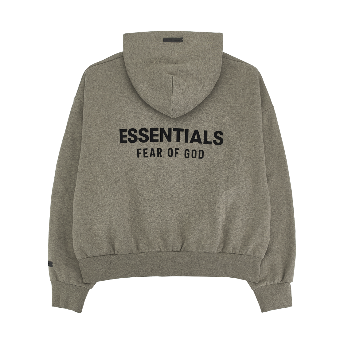 - Essentials Classic Full Zip Up Hoodie Homestead Heather - 25SS