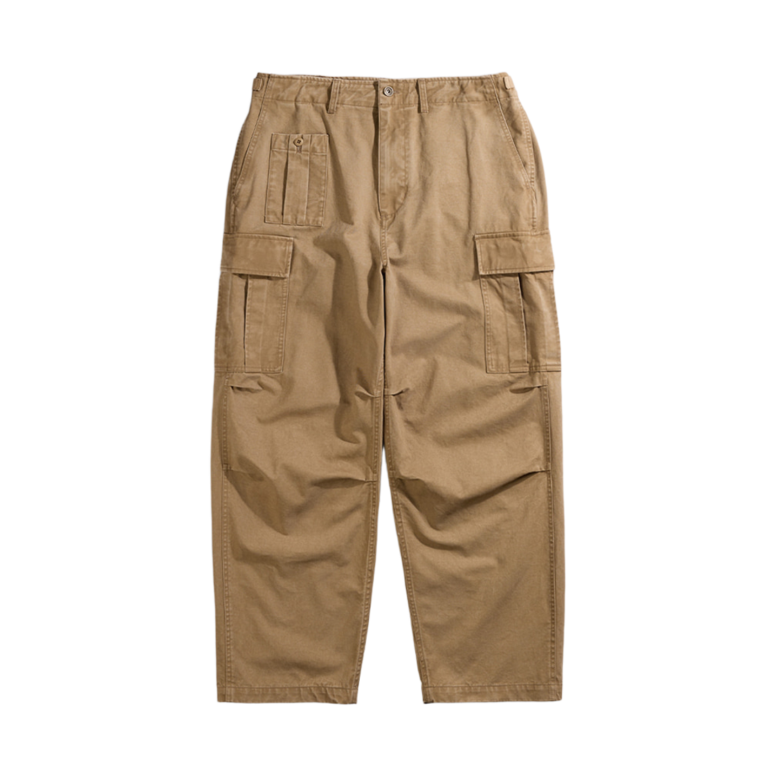 GW2CPT03-kh Guernsey Woollens Washed British Army Field Pants Khaki