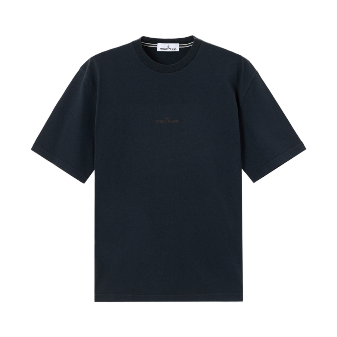 L2S1521000-01S0E19-V0020 Stone Island 2100001 Organic Cotton Jersey Regular-Fit T-Shirt with Camo Print Navy Blue - 26FW