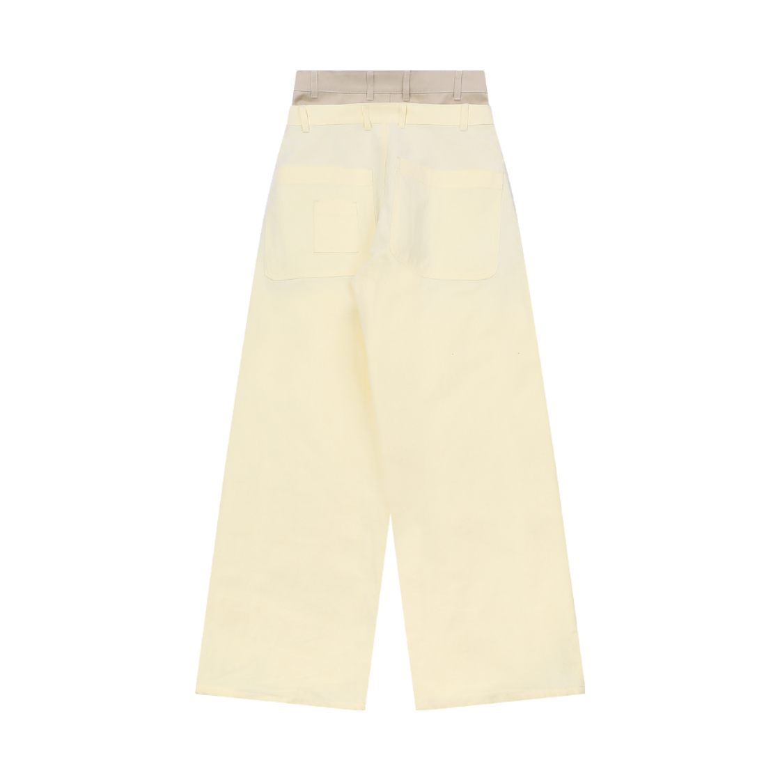 구미코 스위치 스커트 팬츠 카키 베이지&옐로우(9umiko Switch Skirt Pants Khaki Beige&Yellow) - 2