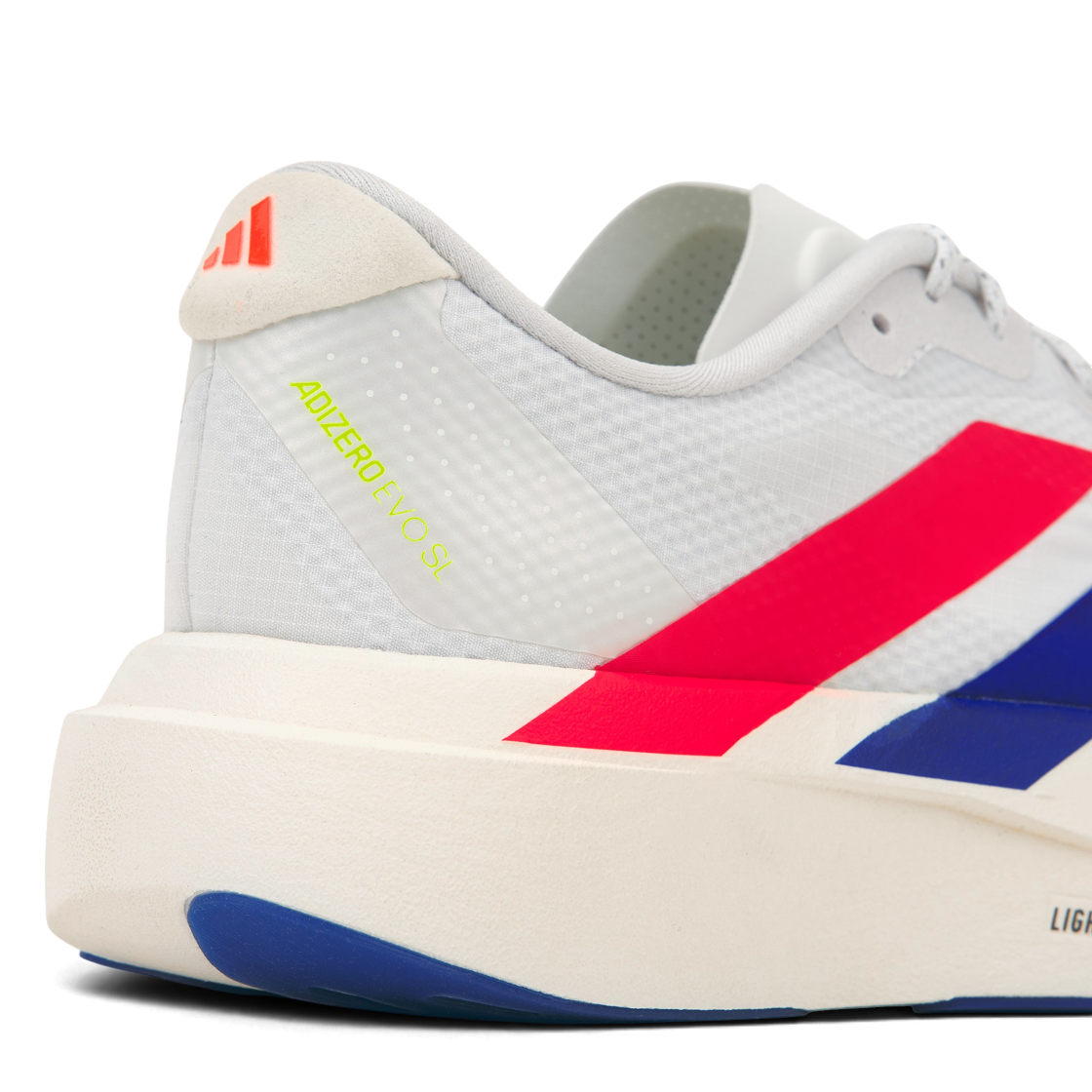 아디다스 아디제로 EVO SL 우븐 클라우드 화이트 루시드 레드(Adidas Adizero Evo SL Woven Cloud White Lucid Red) - 8