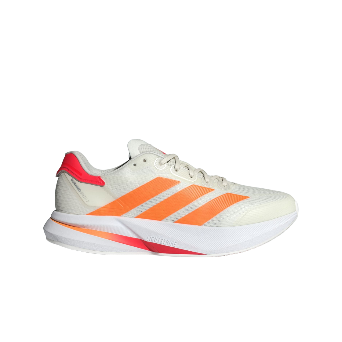 JQ0625 Adidas Duramo Speed 2 Off White Lucid Orange