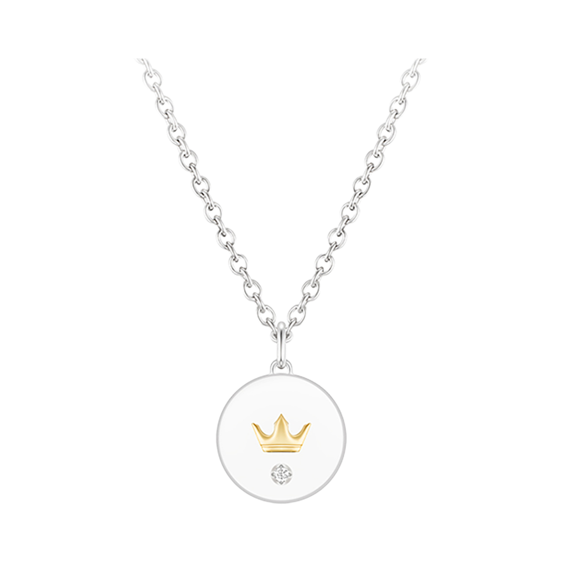 제이에스티나 제이에스티나 [각인서비스] Tiara Kids 미아방지 목걸이 (JJK1NQ1BF751SC340)(Jestina Jestina [각인서비스] Tiara Kids 미아방지 목걸이 (Jjk1Nq1Bf751Sc340)) - 3