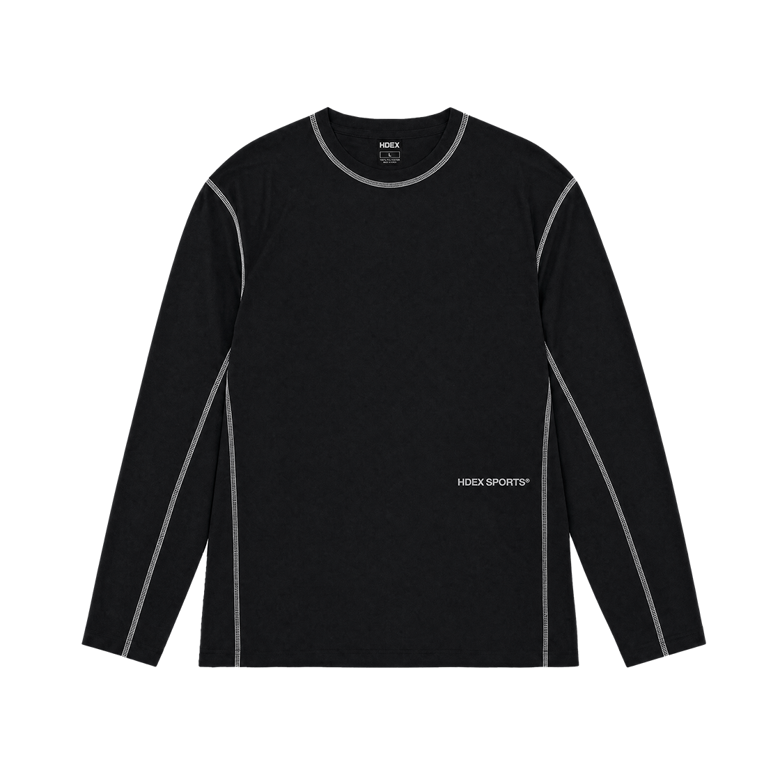 H1AM3USTL080BK HDEX EZ Prime Tencel Long Sleeve Black