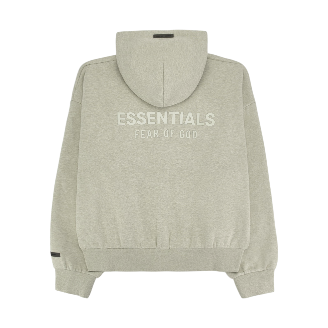에센셜 클래식 플리스 집업 후드 헤더 스톤 - 25SS(Essentials Classic Fleece Zip Up Hoodie Heather Stone - 25SS) - 2