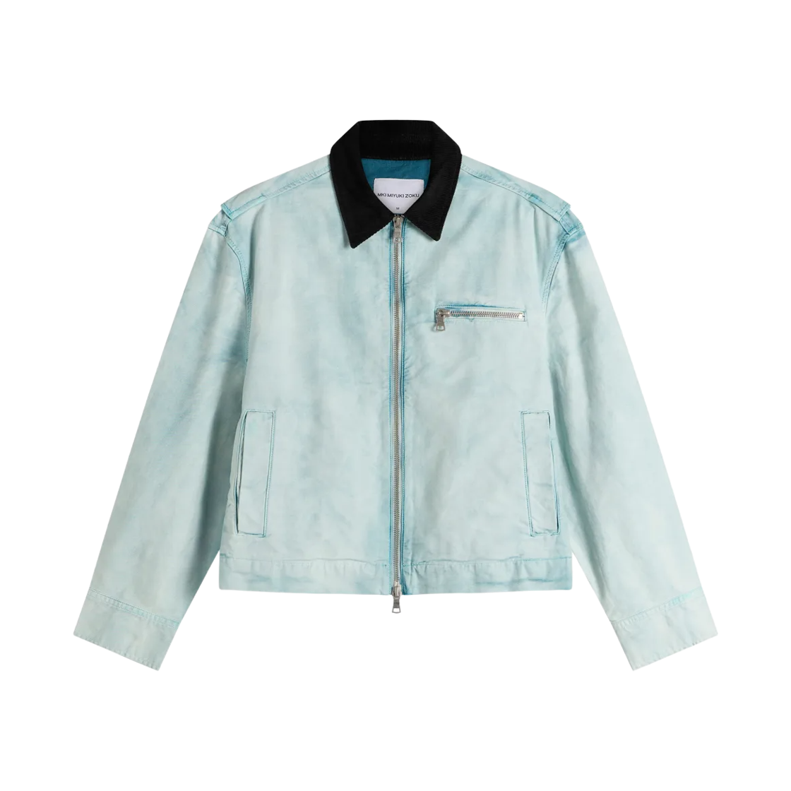- Mki Miyuki Zoku MKI Sunfaded Work Jacket Bleach