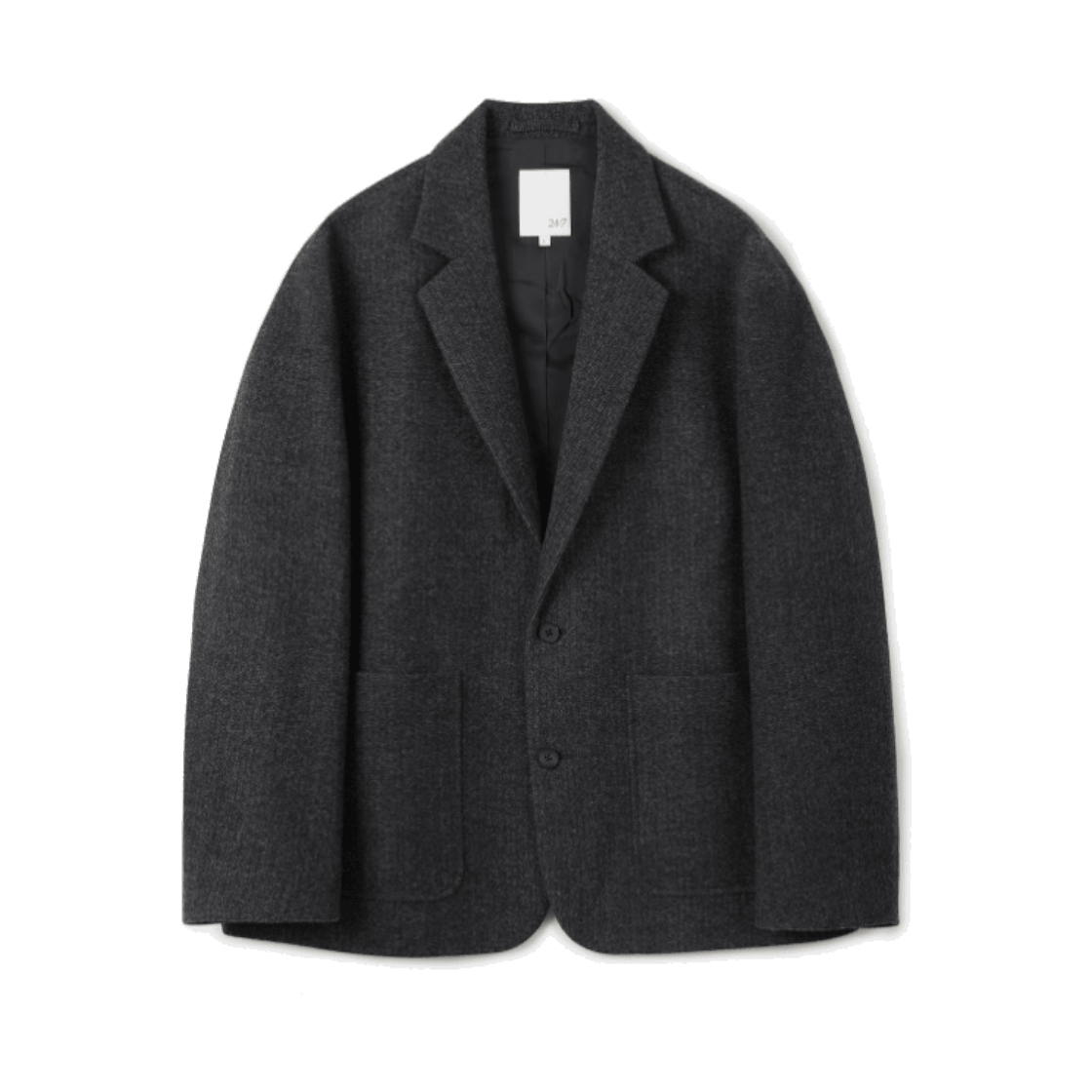 TMJAX26801CHX 24/7 series Wool Herringbone Jacket Charcoal