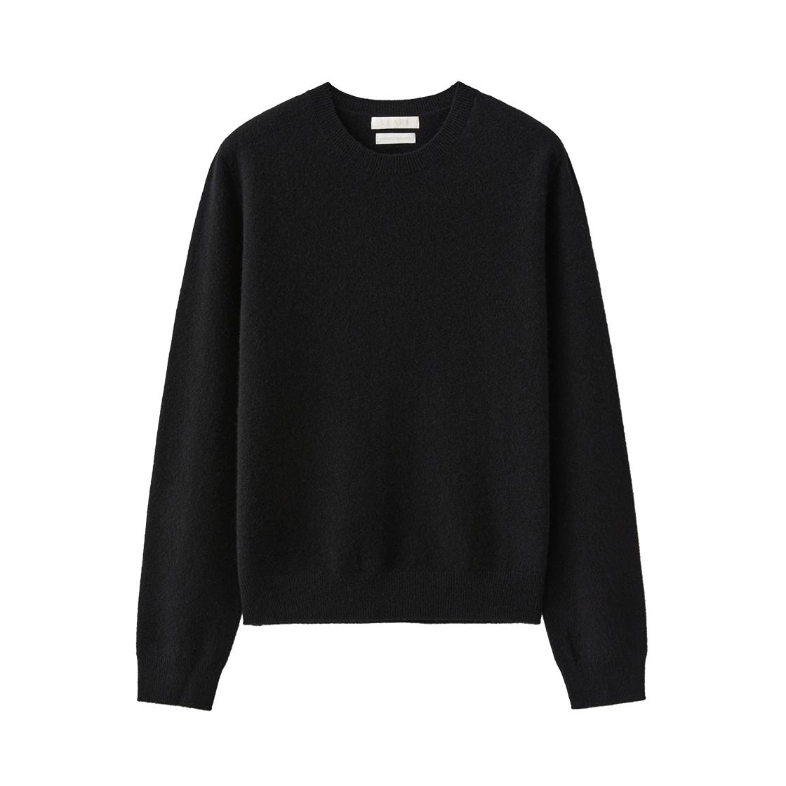 SBF3CK02WBK (W) Suare Women Fine Cashmere 100 Wholegarment Knit Black