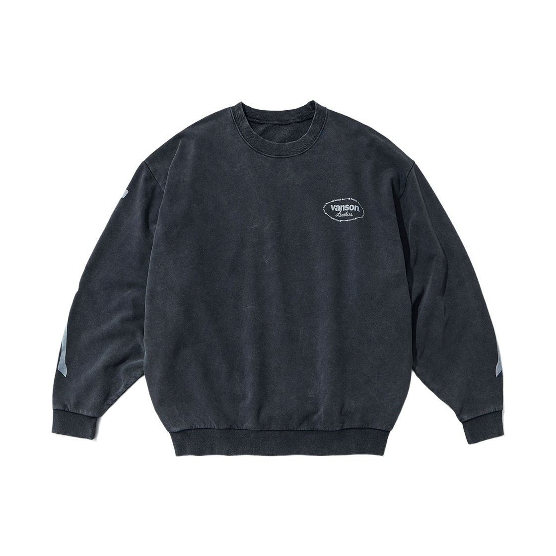 벤슨 레더 백 본 빅 스웻 / 피그먼트(Vanson Leathers Back Bone Big Sweat / Pigment) - 2