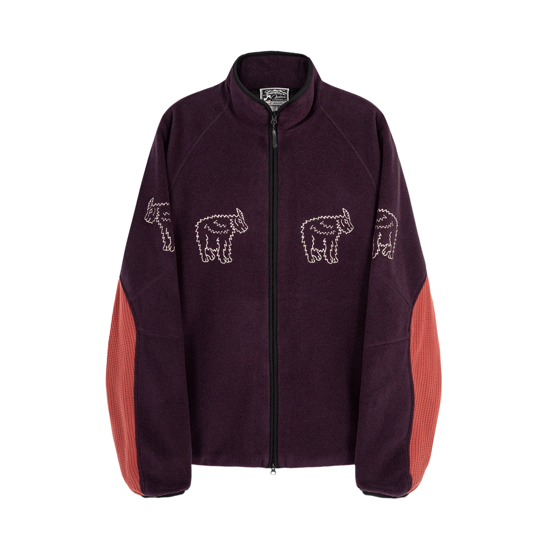 11VFJ101H7 SOHC Mountain Goat Polartec Fleece Jacket_11VFJ101 D/Purple
