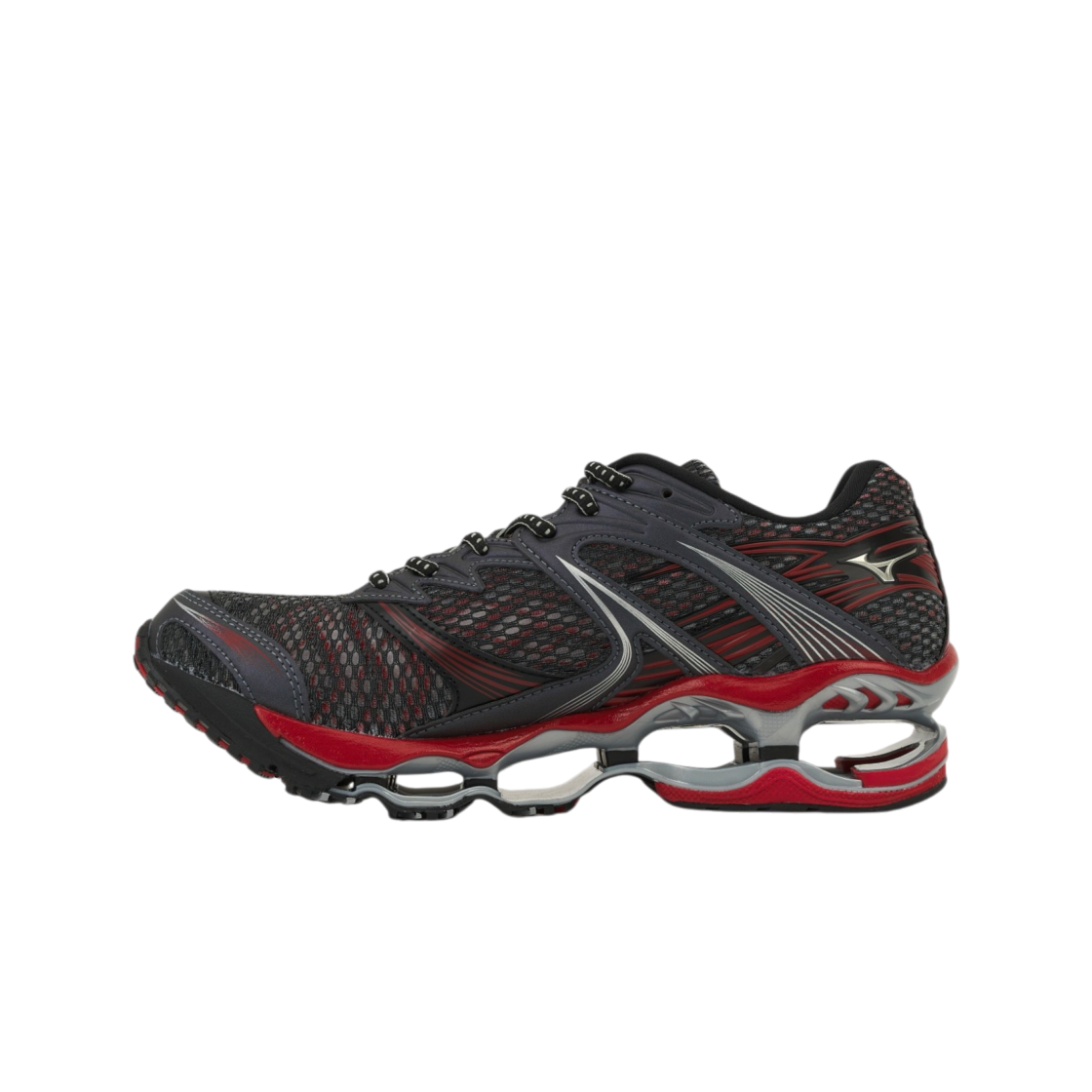 미즈노 웨이브 프로페시 1 하버 미스트 차이니즈 레드(Mizuno Wave Prophecy 1 Harbor Mist Chinese Red) - 3