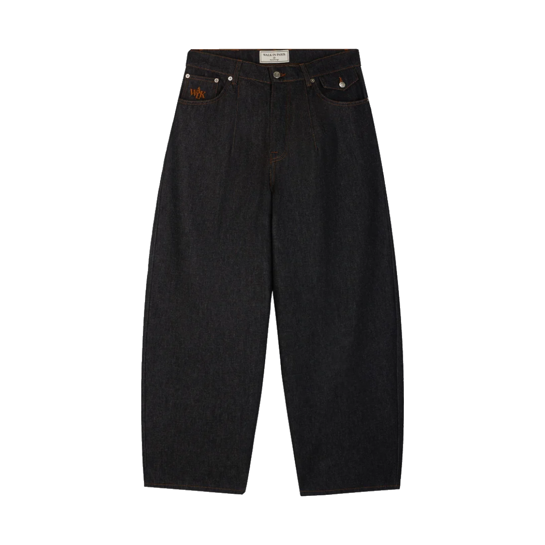 KM6DPADWP06BK Walk In Paris Balloon Pants Raw Denim - 26FW