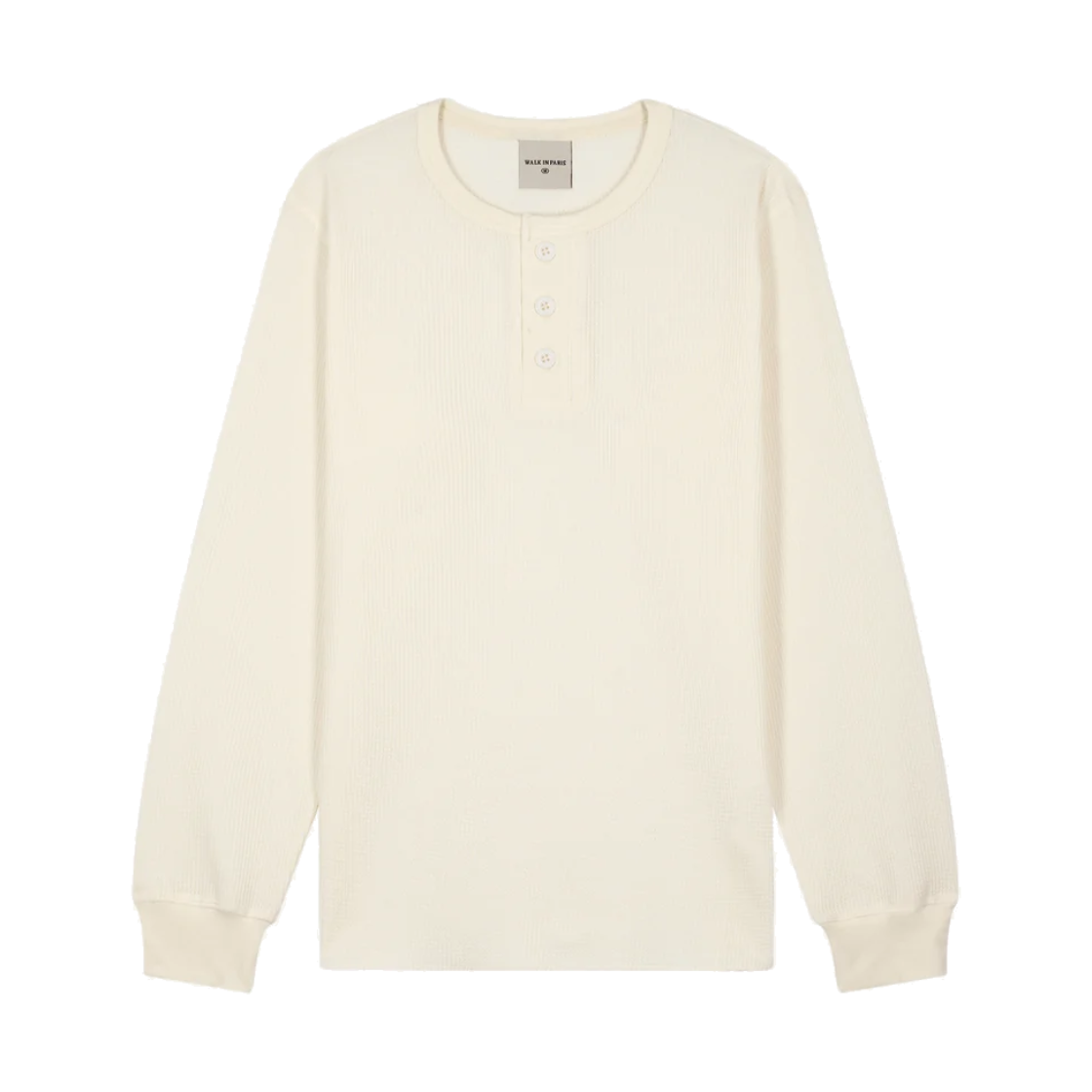 KM6DTSLWP05BG Walk In Paris Thermal Tee Beige - 26FW