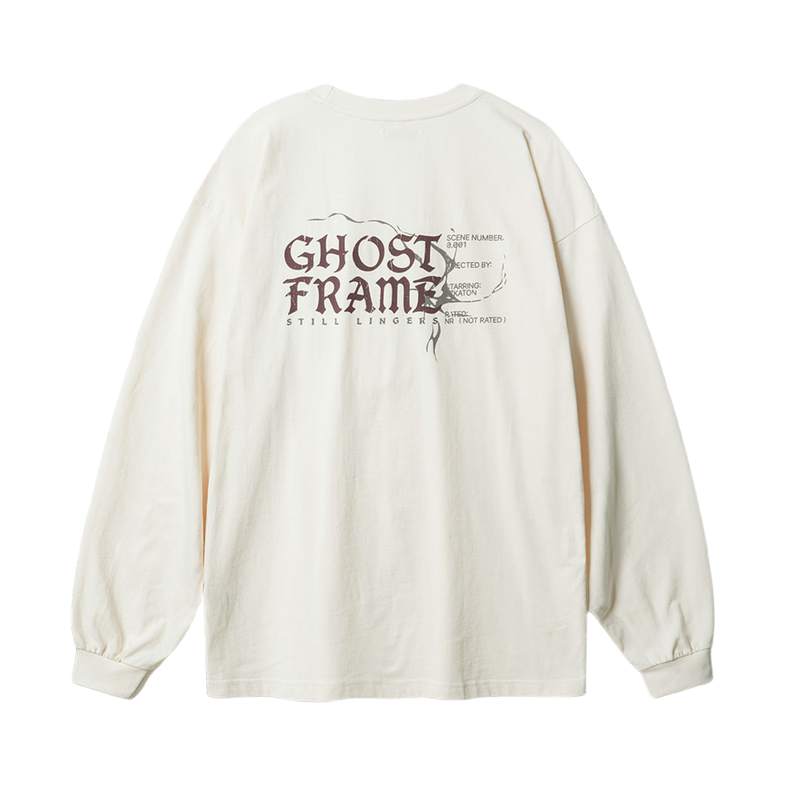 MMLT6979_cream_29 EZKATON Ghost Frame Long Sleeve Cream MMLT6979